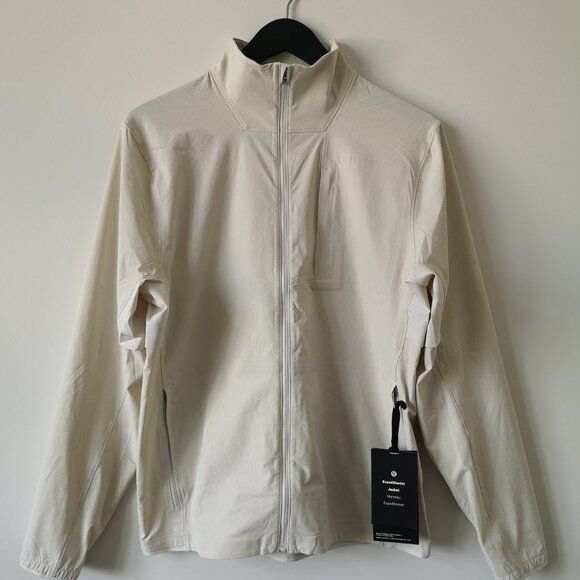NWT LULULEMON WHTO White Opal Expeditionist Water-Rep Jacket Men's XXL - Picture 1 of 10